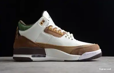 Hyperoad 3 White Jordan Brown Green SE Retro Air Shoes Dark 0402